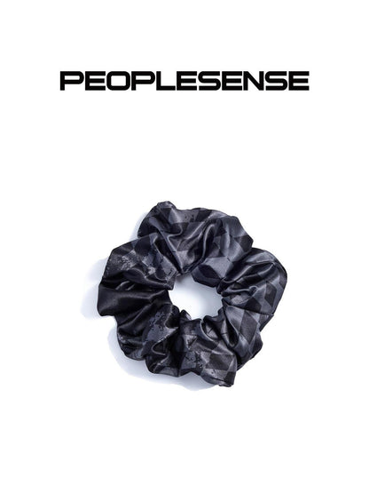 PEOPLESENSE Black British Plaid Decorative Small Square Women&