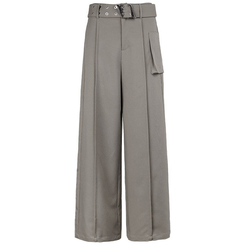 DKZ_OFFICIAL_Drapey_Asymmetrical_High_Waist_Pocket_Women&