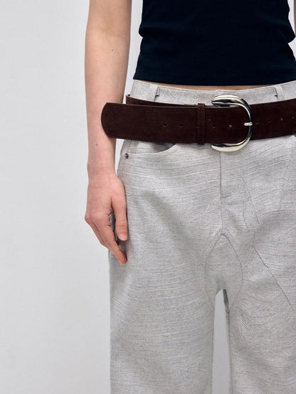 RUN TO THE FUTURE Minimalist Vintage Low Waist Zipper Pocket Office Womens Straight Pants