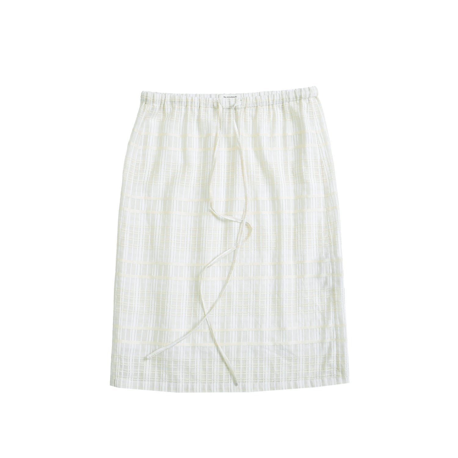 Northbutsouth_Black_White_Check_Textured_Convertible_Strapless_Women&