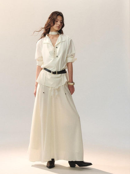 AnnoMundi Lace Cami Casual Shirt Dress Sleeveless City Women Polyester Slip Maxi Dresses