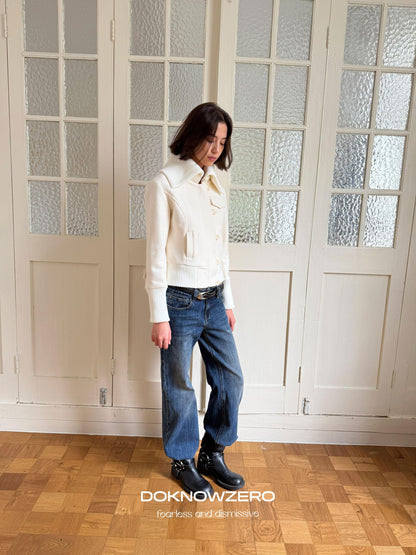 DKZ OFFICIAL Blue Washed Pocket Cleanfit Women&
