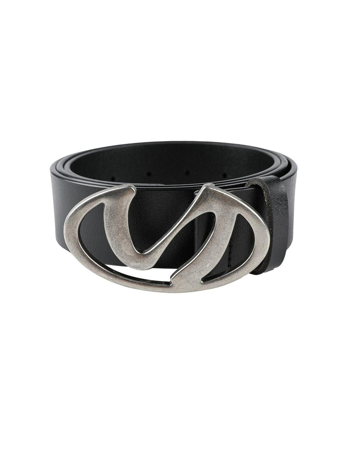 7Shiftin Soft Split Leather Casual Plain 3.7Cm Unisex Youth Leather Belts