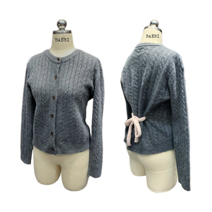 bae_bi_Cable_Knit_Bow_Tie_Waist_Cinch_Women&