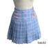bae_bi_Dense_Twill_Plaid_Frog_Button_High_Waist_Women&