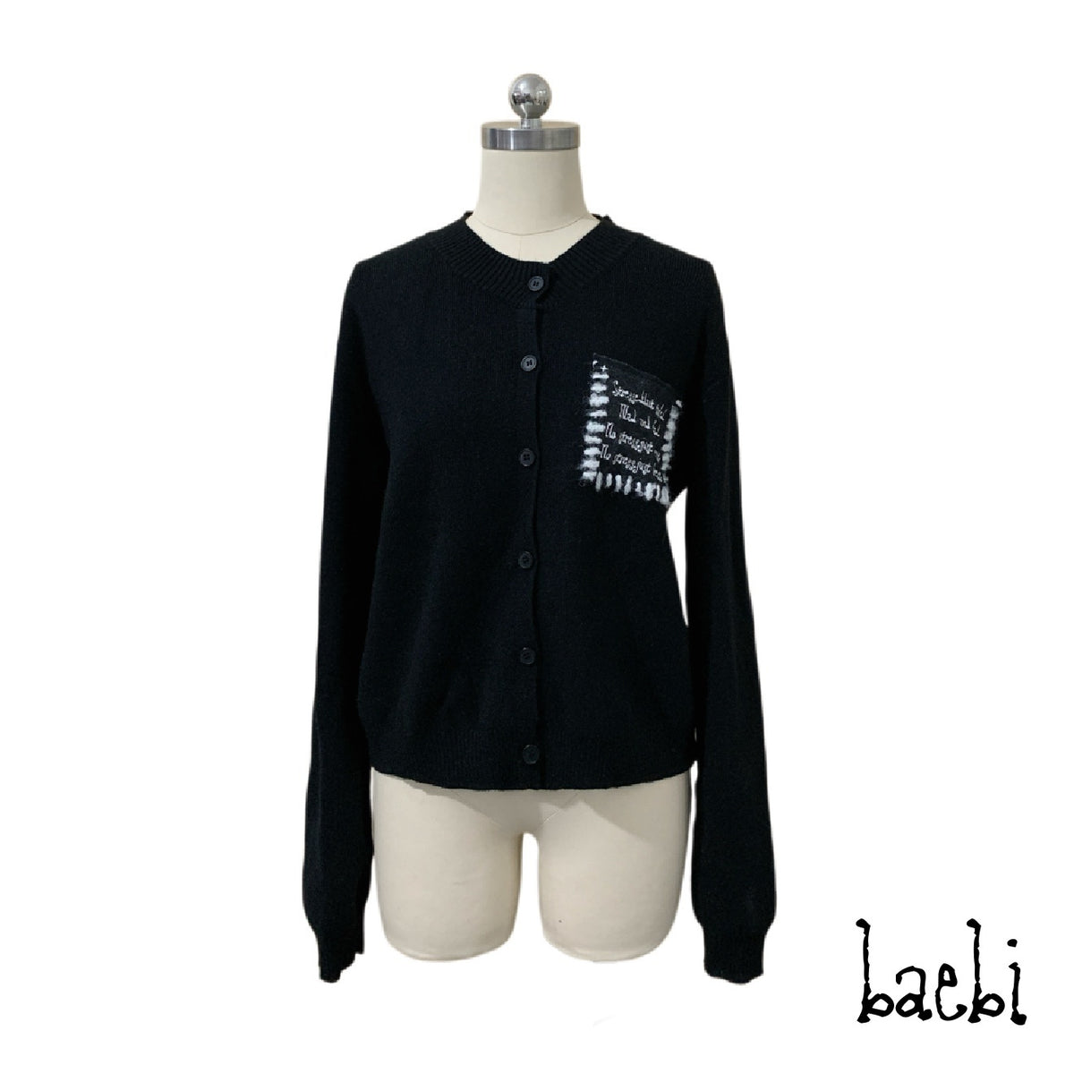 bae_bi_Hand_Embroidered_Pocket_Letter_Heavy_Knit_Women&