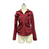 bae_bi_Plaid_Bow_Tie_Knitted_Cardigan_Two_Piece_Women&