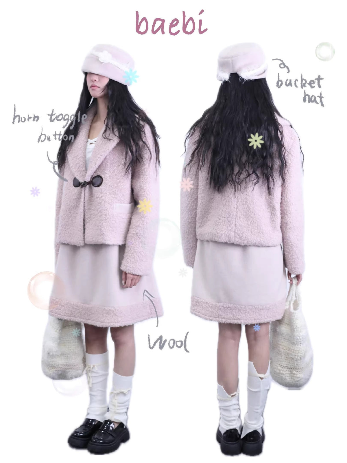 bae_bi_Plaid_Horn_Button_Japanese_Alpaca_Wool_Women&