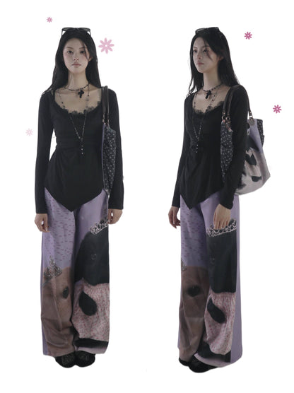 bae_bi_Rabbit_Print_Patchwork_Women&