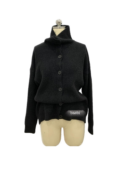 bae bi Solid Convertible Polo High Neck Women&