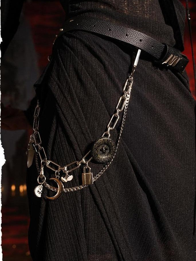 NORTH NODE Order Chain Detail Pin Buckle Women&