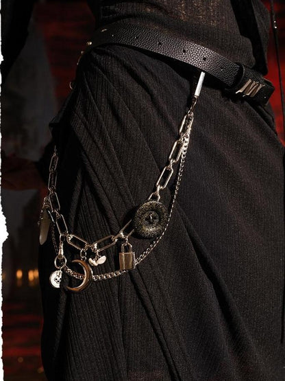 NORTH NODE Order Chain Detail Pin Buckle Women&