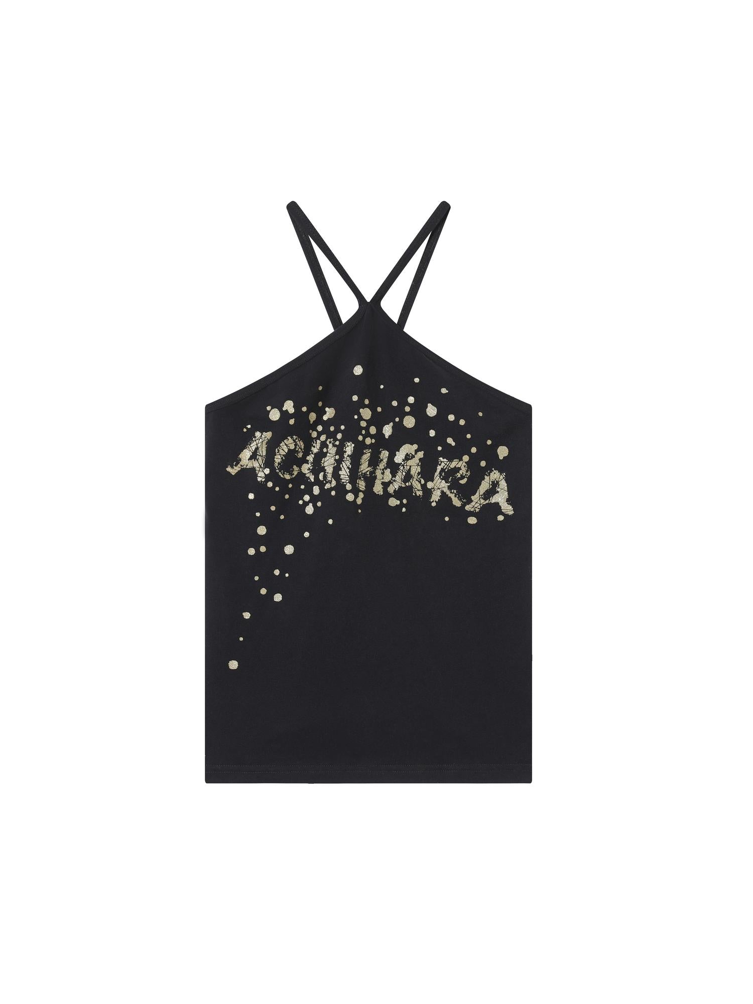 Achihara Bangkok Beach Metallic Halter Top