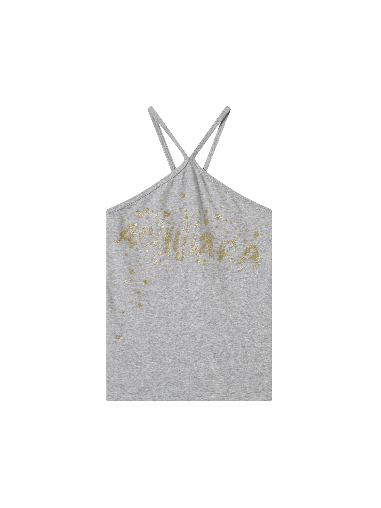 Achihara Bangkok Beach Metallic Halter Top