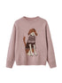 DIDDI MODA Fair Isle Dog Sweater Knit Pullover