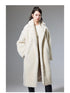 DIDDI MODA Teddy Bear Floral Patch Overcoat