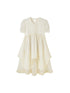 DIDDI MODA Sweetheart Lace Hem Shirt Dress
