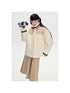 DIDDI MODA Soft Knit Biker Jacket With Fleece And Cable Trim