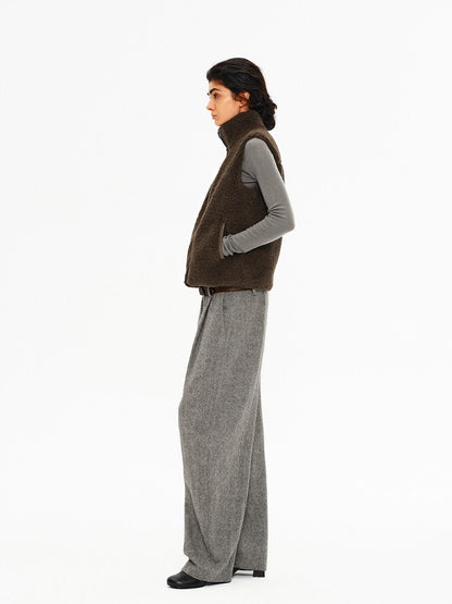 Northbutsouth Melange Drapey No Waistband Curved Leg Women&
