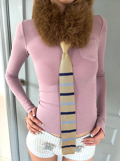 nit alcove Soft 100 Percent Cotton Commuter Slim Fit Unisex Customizable Fur Scarves
