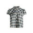 NAPSNAPS_Blue_Plaid_Ruffle_Puff_Sleeve_Button_Tie_Women&
