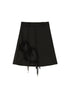 DIDDI MODA Lace Trimmed Hollow Heart A Line Mini Skirt