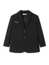 DIDDI MODA Textured Floral Blazer Spring Structured Jacket