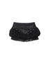 Low Rise Contrast Patchwork Plaid Bloomer Shorts Playful Streetwear