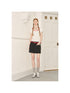 DIDDI MODA Elegant Embroidered Pencil Skirt With Lettering