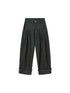 Retro Striped Corduroy Pants Relaxed Straight Leg