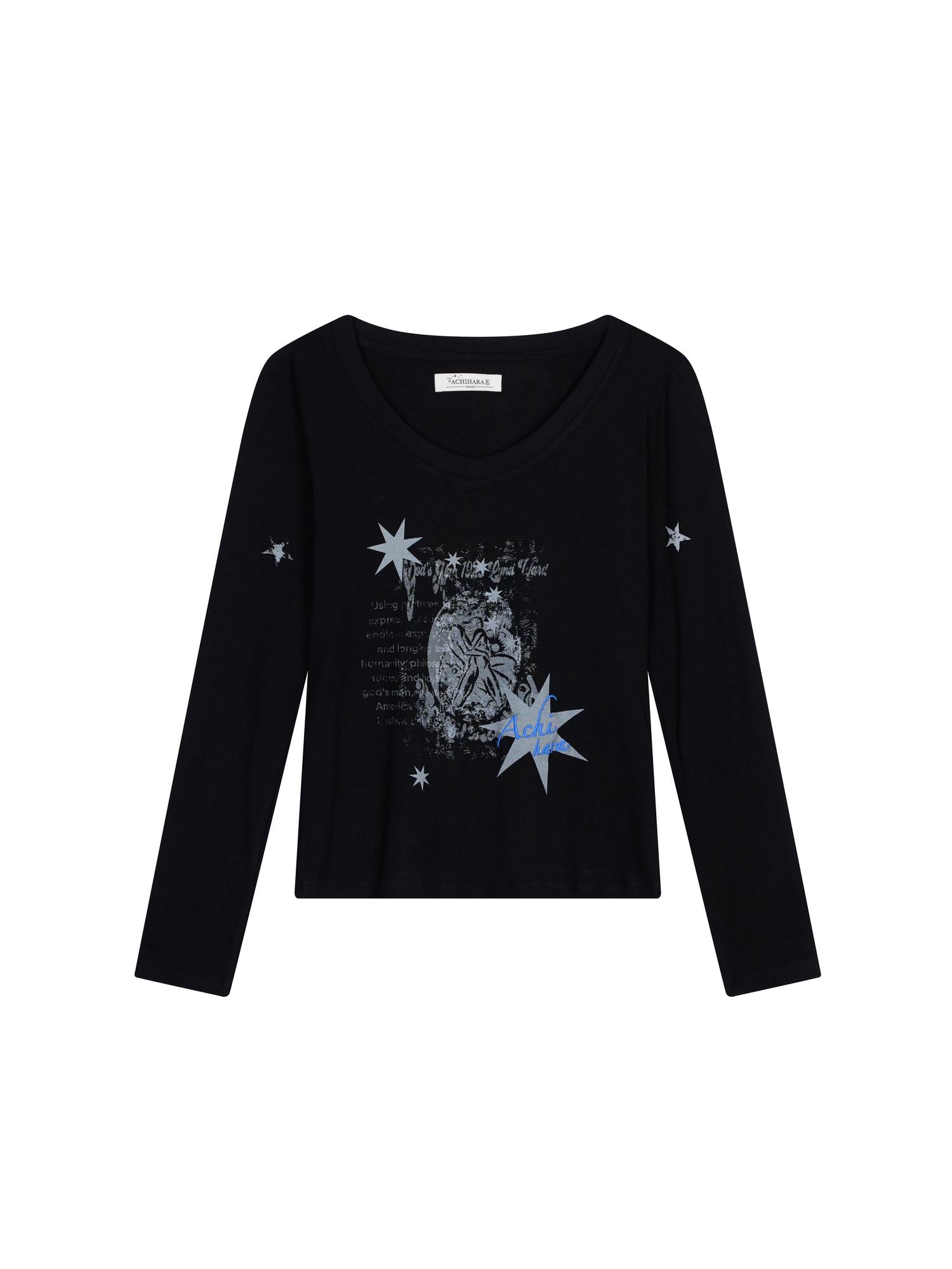 Achihara Rayon Stretch Sun-Proof Star 2.0 Long Sleeve Shirts