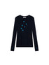 Achihara Sunproof Star Print Modal Cotton Stretch Knit T-Shirt