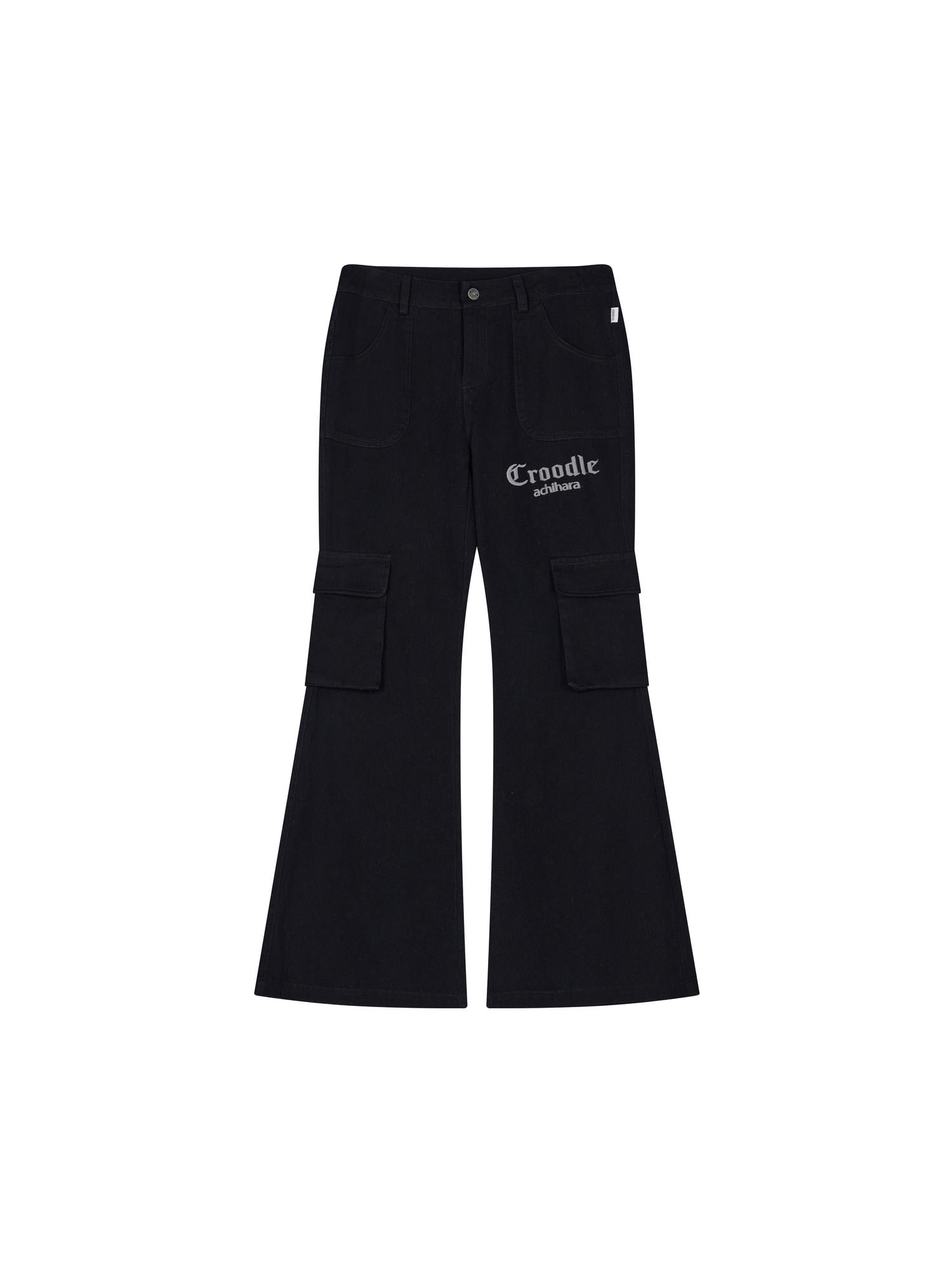 Achihara Coo Coo Pants Cargo Wide Leg Trousers