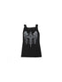 ARIADNAw Punk Rock Snake Print Vest Summer Streetwear Two Tone Design