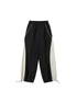 DIDDI MODA Sporty Bow Patch Colorblock Set Graphic Lace Trim Hoodie