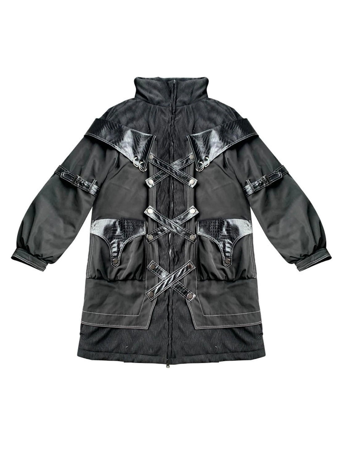 Original Thick Cotton Winter Jacket With Detachable Hardware
