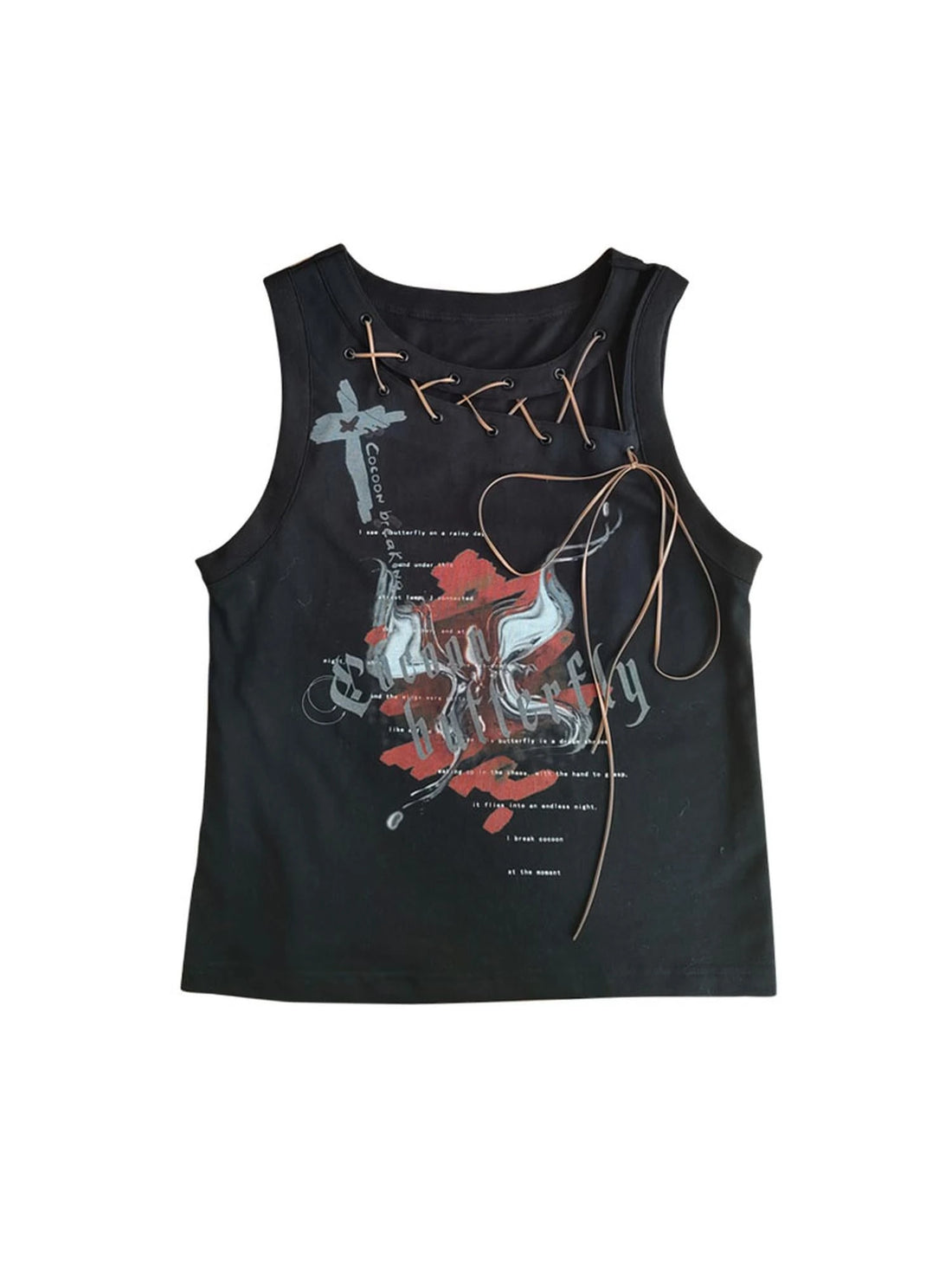 Wsw 2023 Tie Front Loose Vest