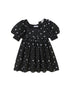 DIDDI MODA Blossom Sleeve Floral Tie Princess Dress