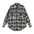 DIDDI MODA Vintage Plaid Shirt Pleated Skirt Set Retro Punk Style