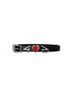 Peoplesense Vintage Silver Tree Leather Care Belt