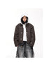 Peoplesense Unisex Deconstructed Washed Cotton Oversized Jacket
