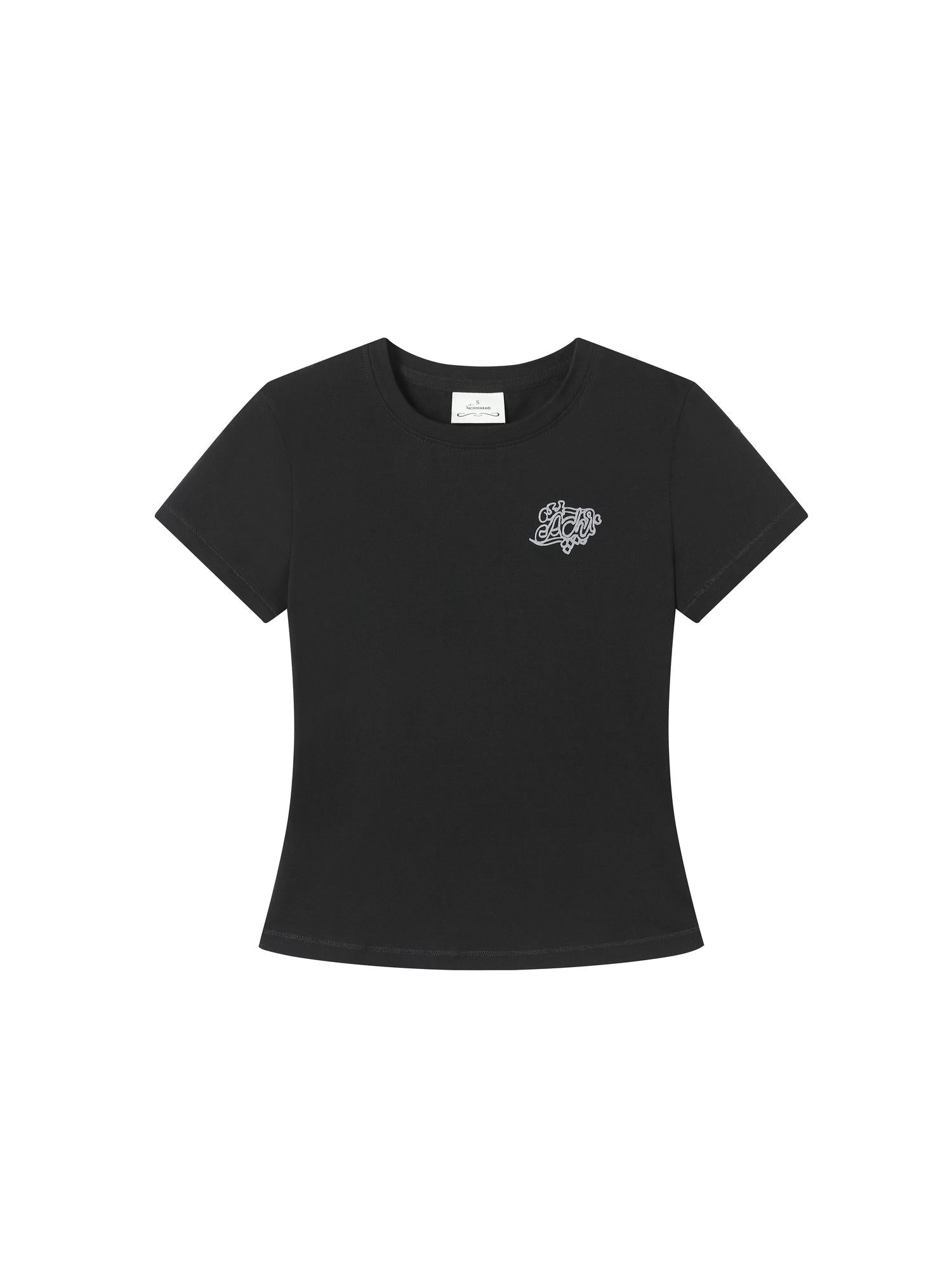 Achihara Summer Slim Fit Waist Defining Cotton T Shirt