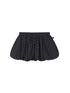 atrandom Black White Flared Ballet Skirt With Safety Shorts Dresses