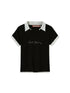 Cool Knit Fake Two-Layer Shirt With Ice Silk & Rhinestone T-Shirt