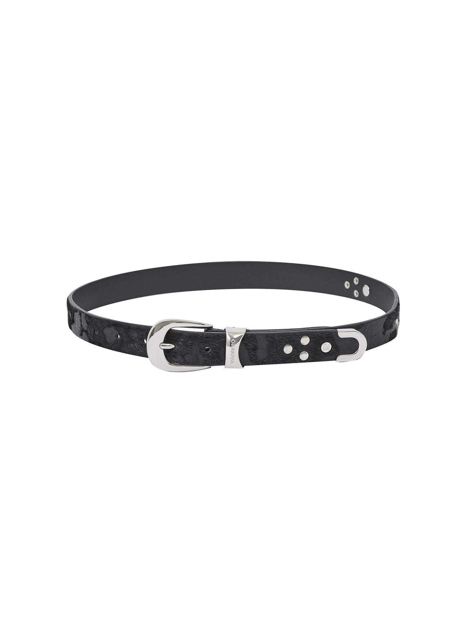 OfAkiva Horsehair Leather Belt For Men &amp; Women | Belts