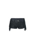 DoublePunch Flowy Fringe Low-Rise Shorts With Detachable Ruffles Shorts