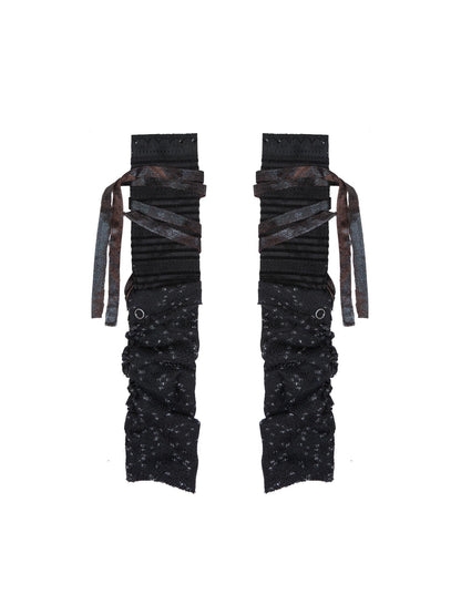 ARIADNAw Punk Rock Millennium Recyclable Wool Spliced Socks