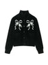 DIDDI MODA Elegant Bow Knot Winter Knit Set