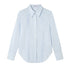 DIDDI MODA Elegant Asymmetrical Button Waist Shirt