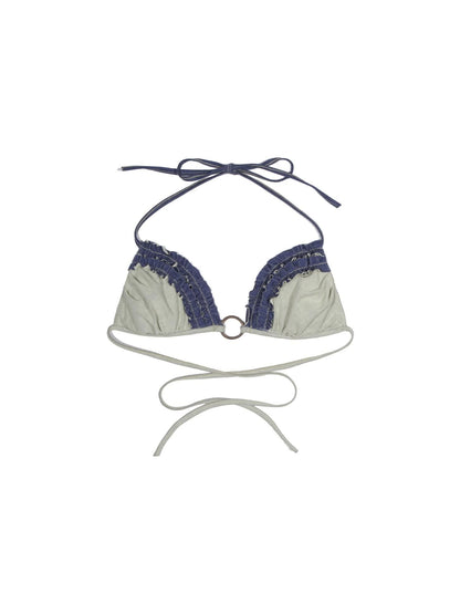 Punk Crinkle Bikini Y2k Summer Edge